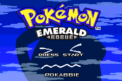 Pokémon Emerald Rogue — sstitle (WOR)