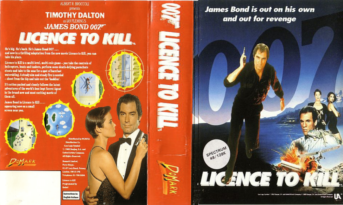 007 - Licence To Kill — box-texture (EU)