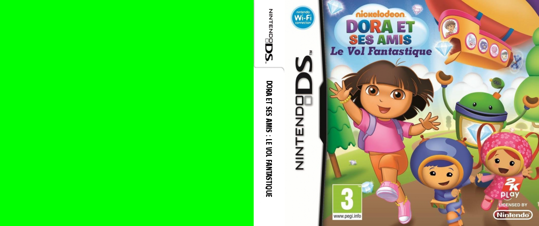 Nickelodeon Dora and Friends' - Fantastic Flight — box-texture (FR)