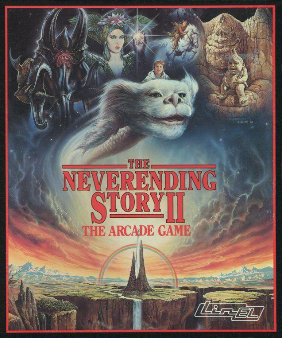 NeverEnding Story II, The - The Arcade Game box art