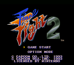 Final Fight 2 — sstitle (WOR)