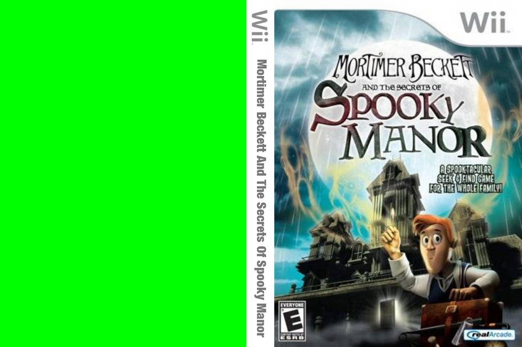 Mortimer Beckett And The Secrets Of Spooky Manor — box-texture (US)