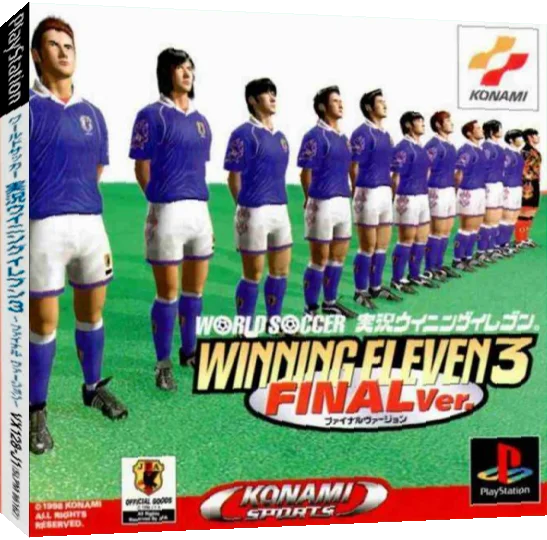 World Soccer Jikkyou Winning Eleven 3 - Final Ver. — box-3D (JP)