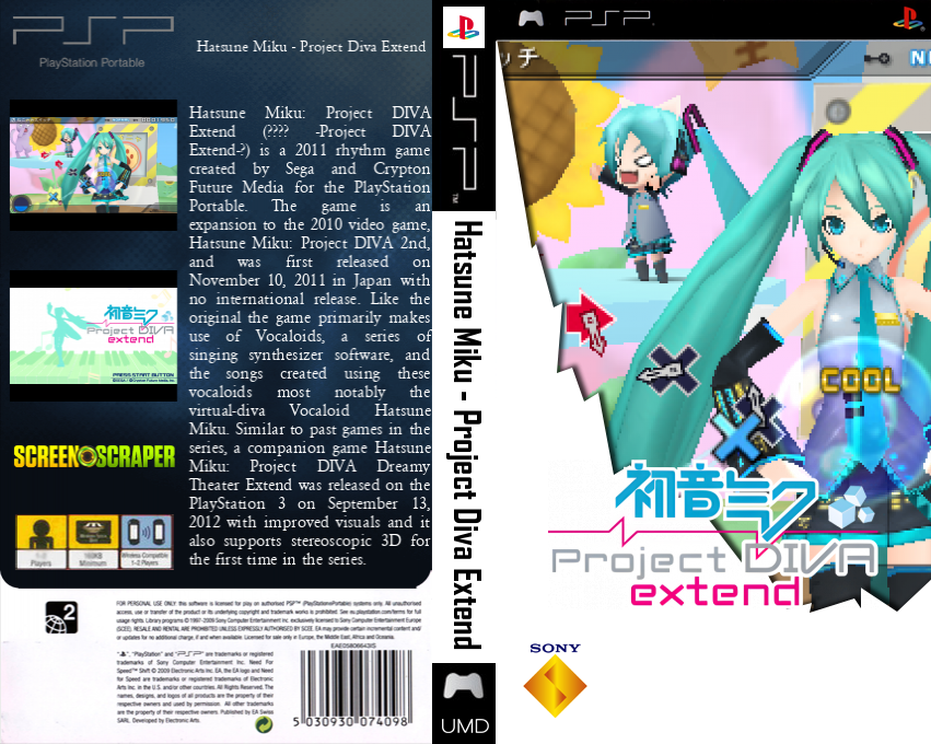 Hatsune Miku - Project Diva Extend — box-texture (SS)