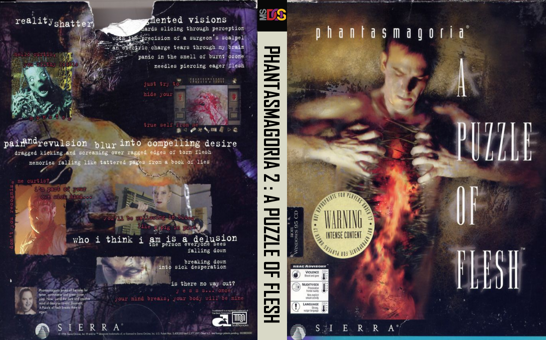 Phantasmagoria 2 - A Puzzle Of Flesh — box-texture (US)