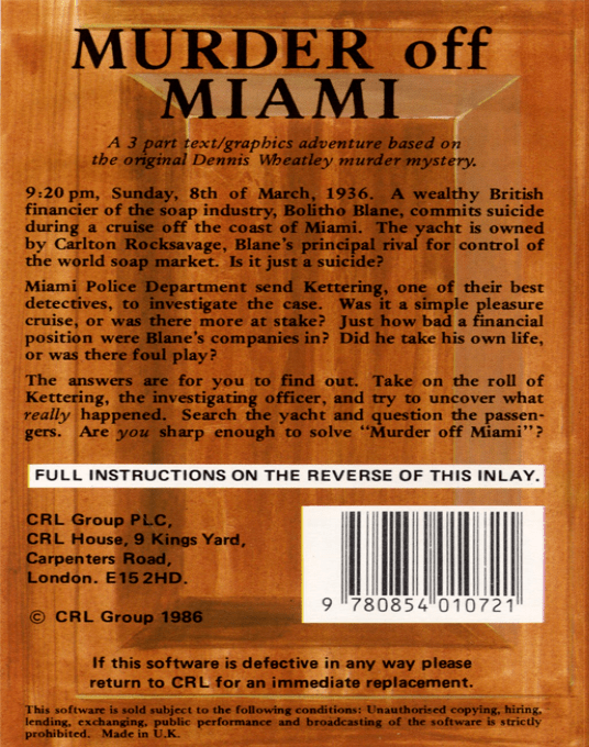 Murder off Miami — box-2D-back (EU)