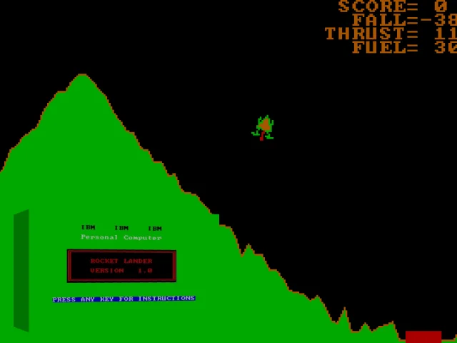 Rocket Lander — mixrbv2 (WOR)