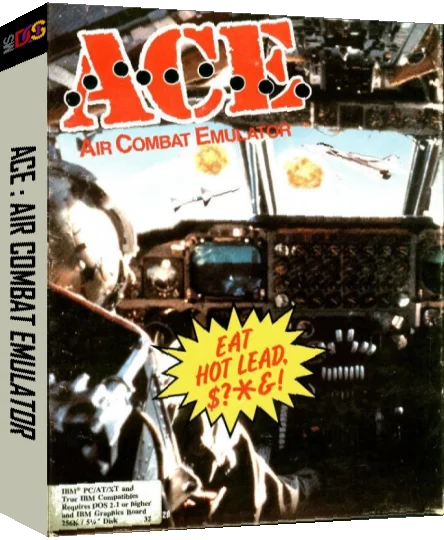 ACE - Air Combat Emulator — box-3D (US)