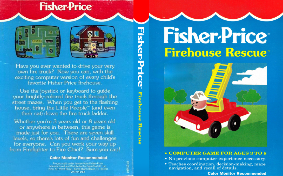 Fisher-price - Firehouse Rescue — box-texture (US)