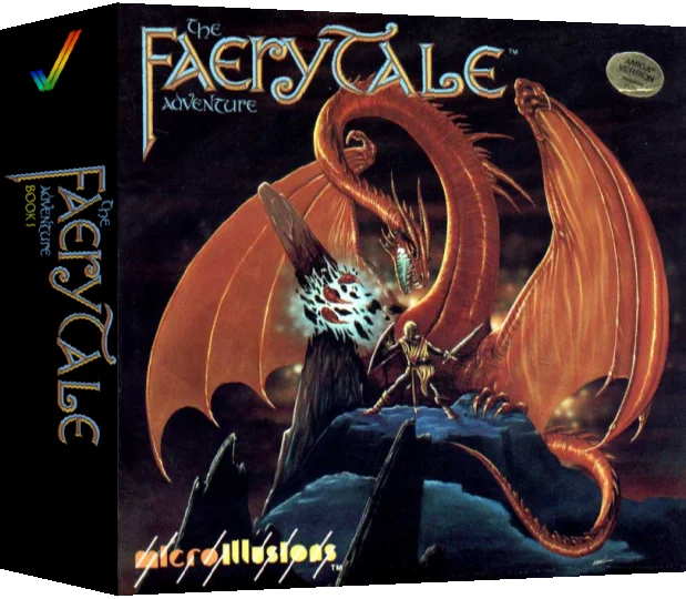 Faery Tale Adventure, The — box-3D (CUS)