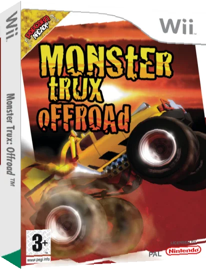Monster Trux Offroad — box-3D (EU)