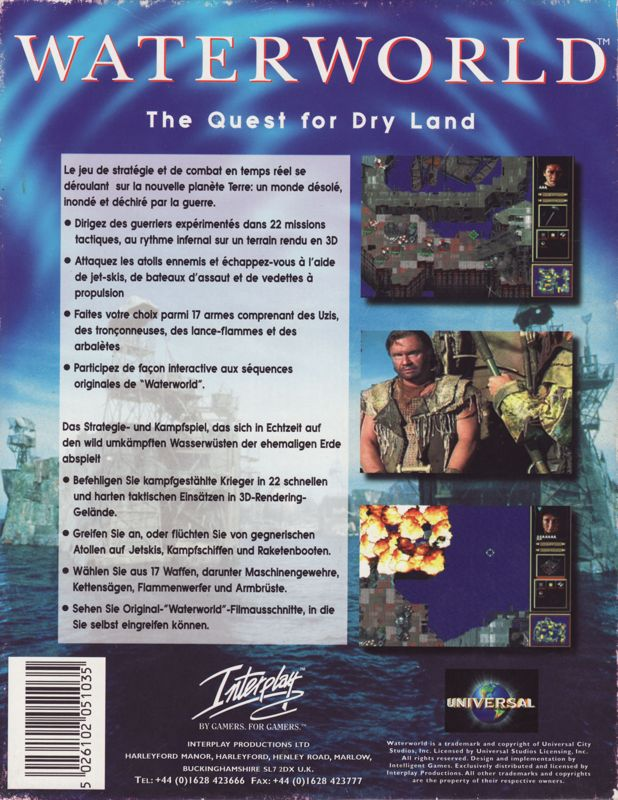 Waterworld — box-2D-back (EU)