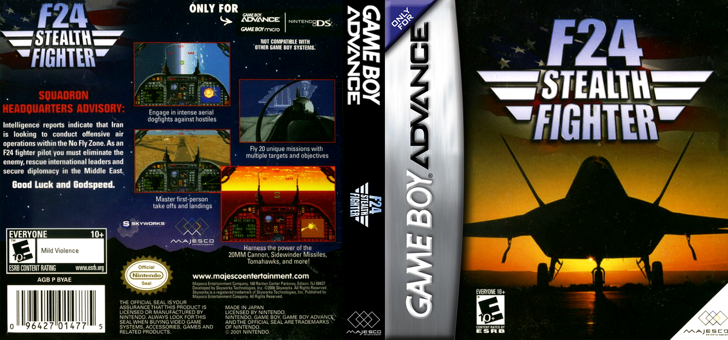 F24 Stealth Fighter — box-texture (US)