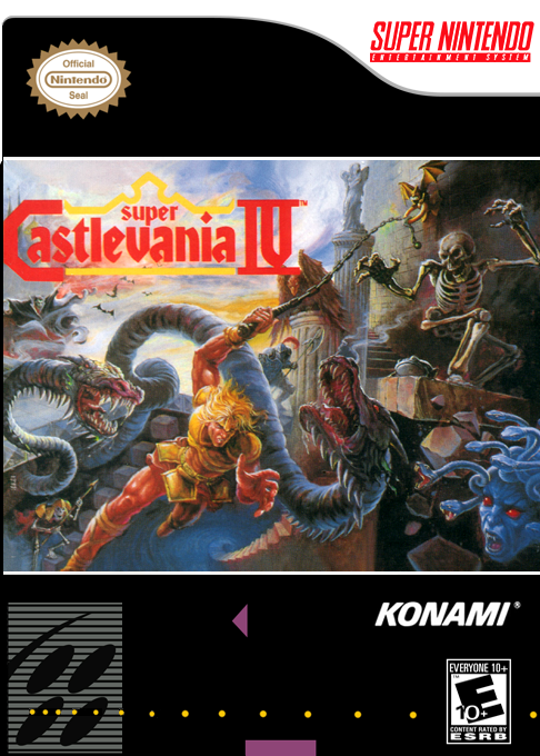 Super Castlevania 4 box art