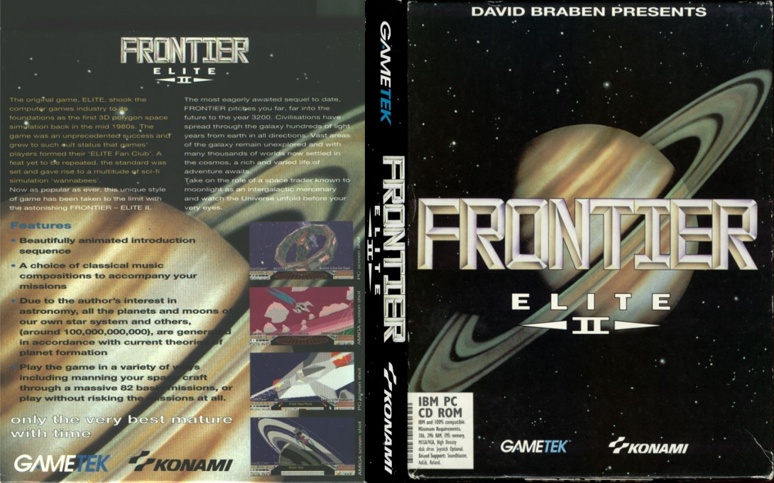 Frontier - Elite 2 — box-texture (EU)