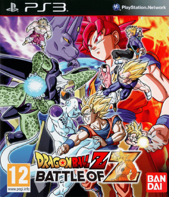 Dragon Ball Z - Battle of Z — box-2D (FR)