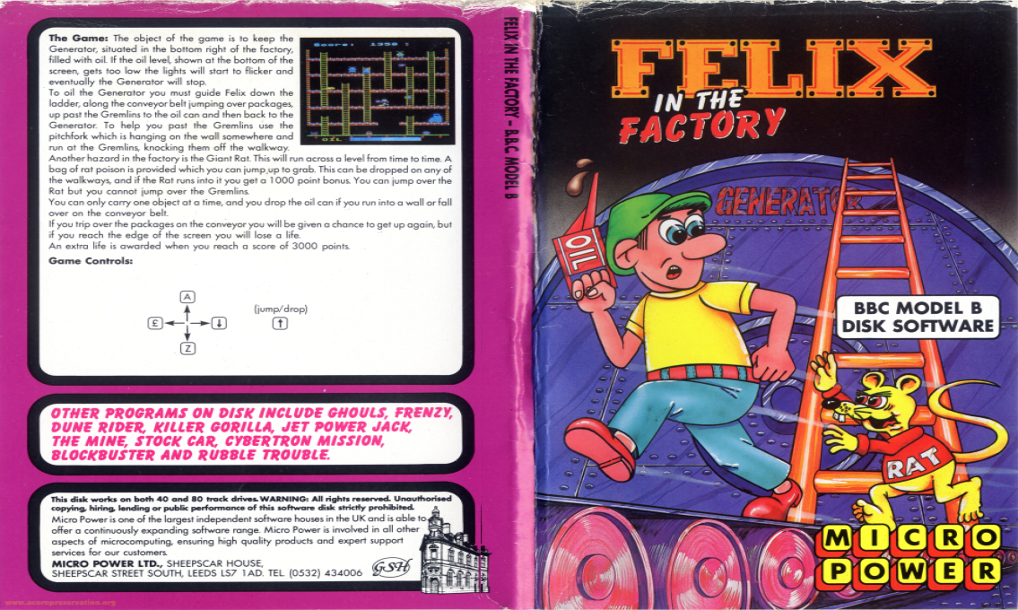Felix In The Factory — box-texture (EU)