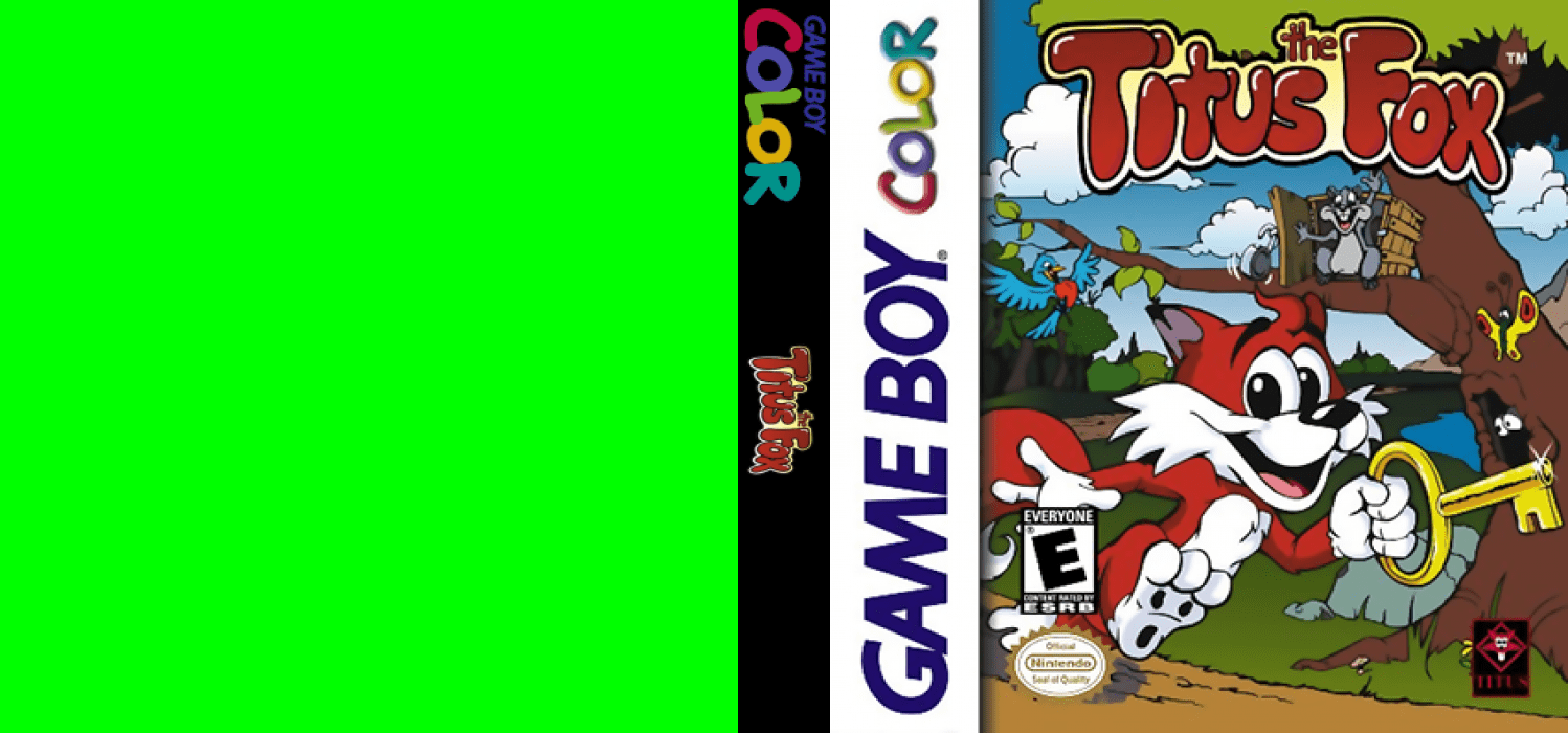 Titus the Fox — box-texture (US)