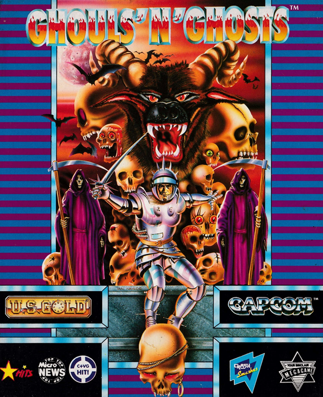 Ghouls 'n Ghosts box art