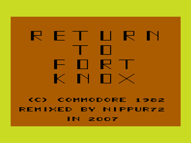 Return To Fort Knox — sstitle (WOR)