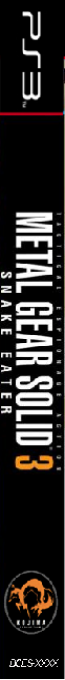 Metal Gear Solid 3 - Snake Eater - HD Edition — box-2D-side (WOR)