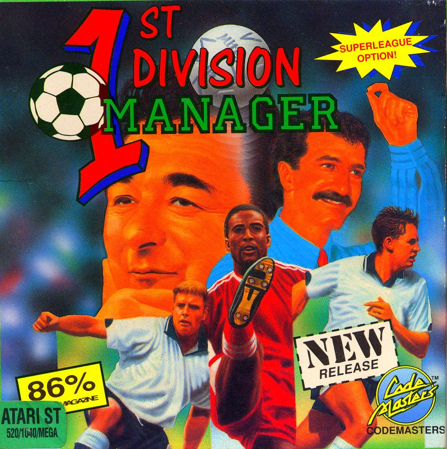 1st Division Manager box art