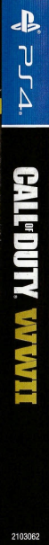 Call of Duty - WW2 — box-2D-side (US)