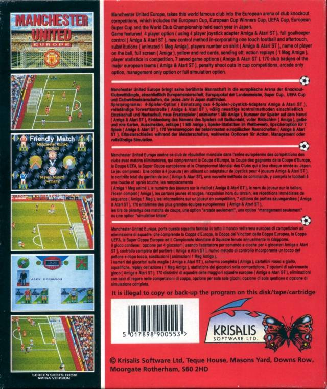Manchester United - Europe — box-2D-back (EU)