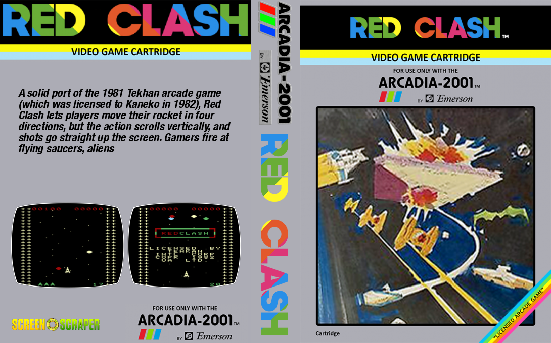 Red Clash — box-texture (US)