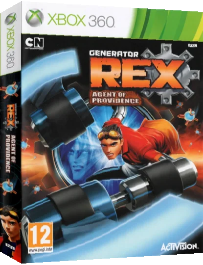 Generator Rex - Agent of Providence — box-3D (EU)