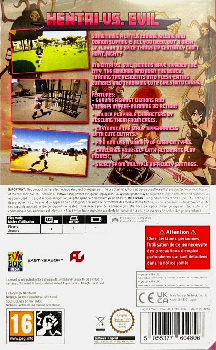 Hentai vs Evil — box-2D-back (EU)