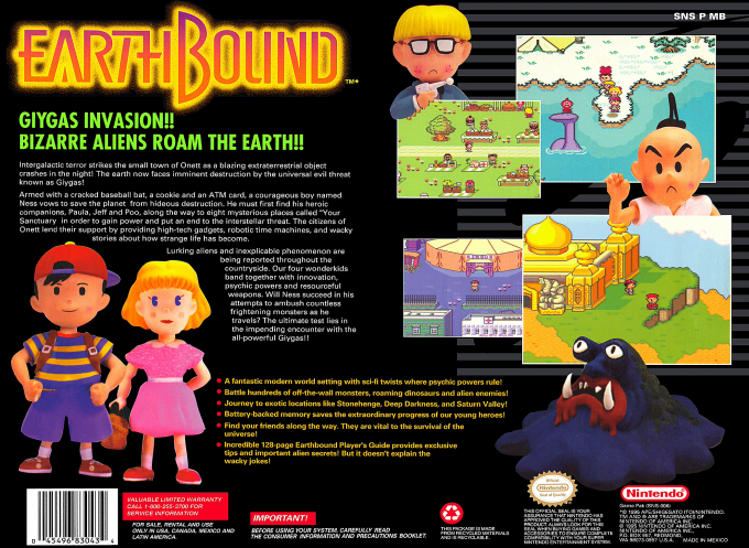 EarthBound — box-2D-back (US)
