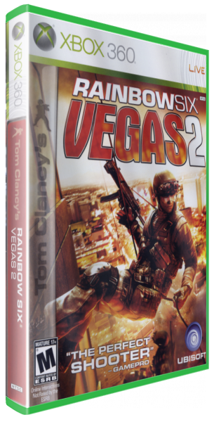 Tom Clancy's Rainbow Six - Vegas 2 - Complete Edition — box-3D (US)