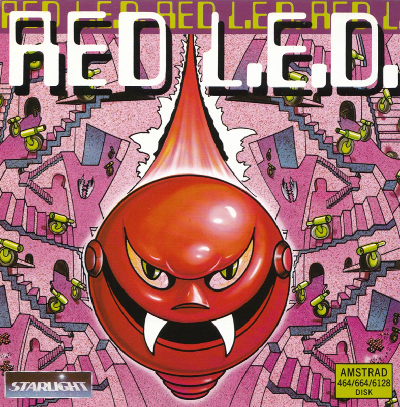 Red L.E.D. box art