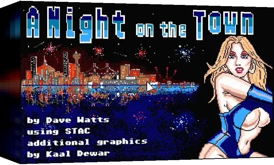 Night On The Town, A — box-3D (WOR)