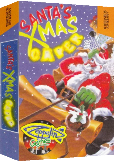 Santa's Xmas Caper — box-3D (EU)