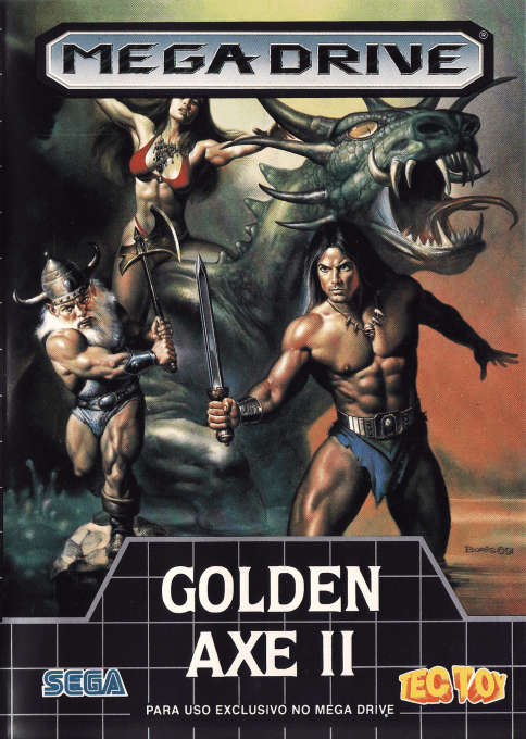 Golden Axe 2 — box-2D (BR)
