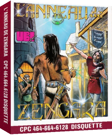 Anneau de Zengara, L' — box-3D (FR)