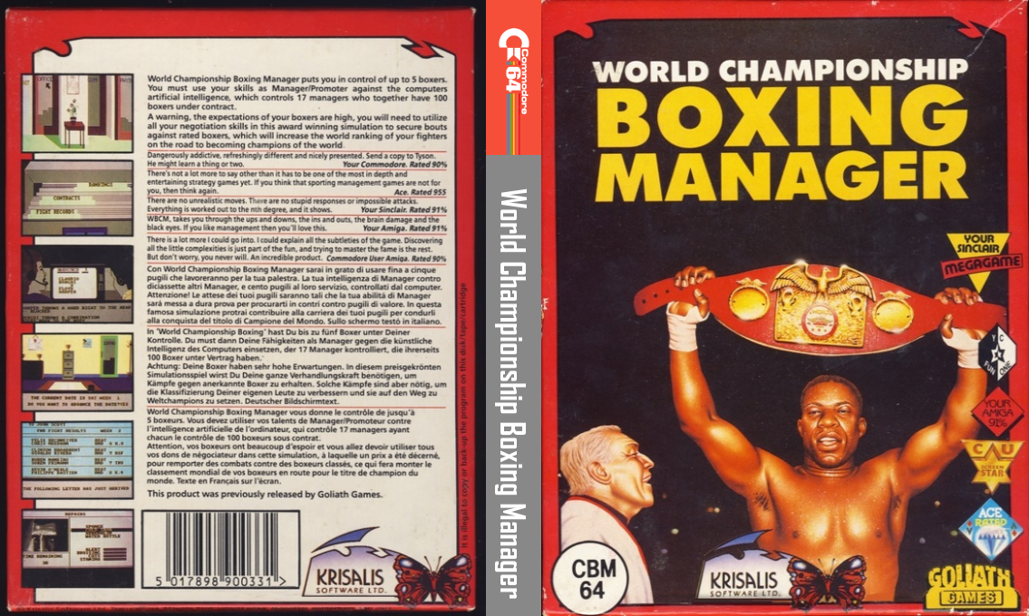 World Championship Boxing Manager — box-texture (EU)