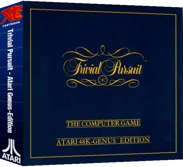 Trivial Pursuit - Atari Genus-edition — box-3D (WOR)
