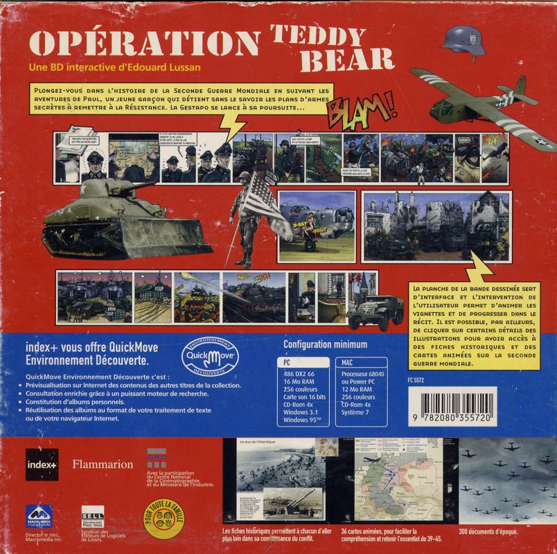 Opération Teddy Bear — box-2D-back (WOR)