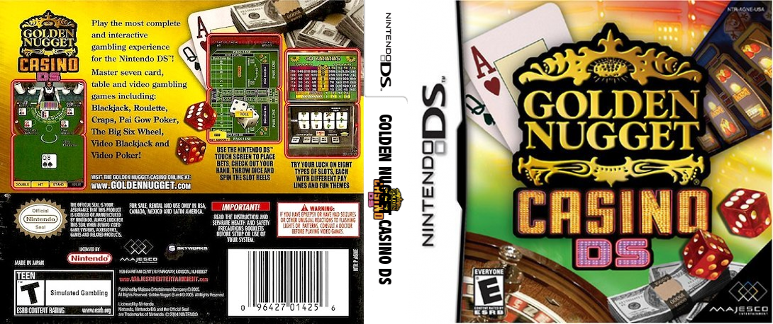 Golden Nugget Casino DS — box-texture (US)