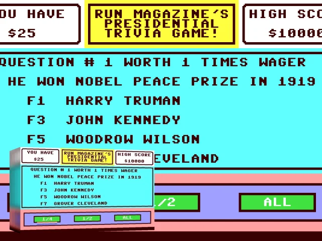 Presidential Trivia — mixrbv2 (WOR)