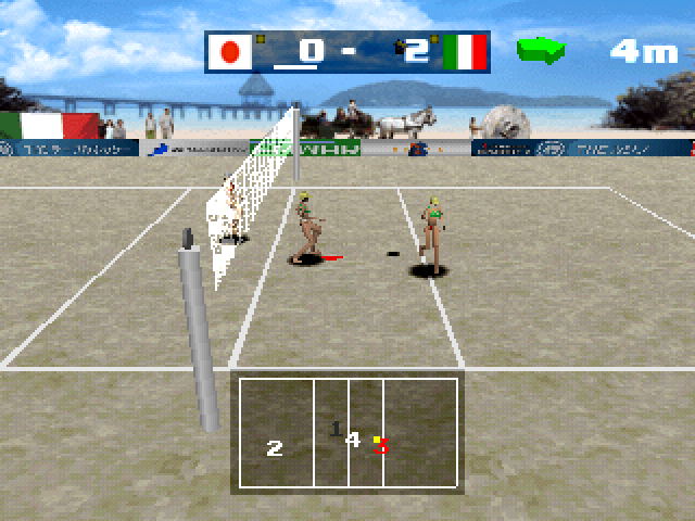 Beach Volley (simple 1500 Series), The — ss (JP)