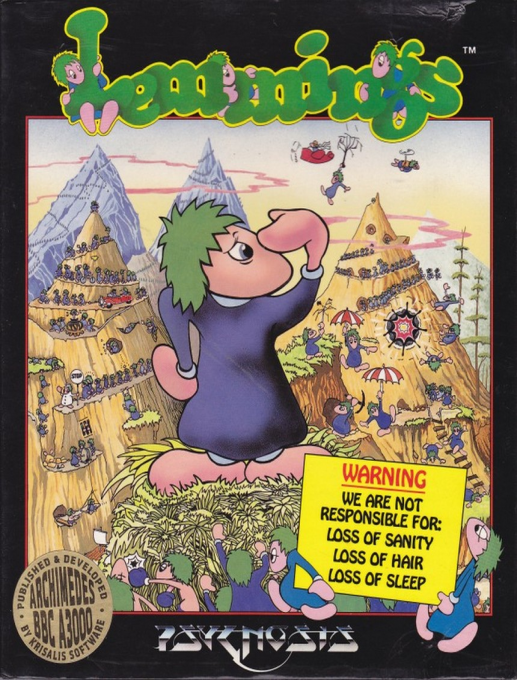 Lemmings box art