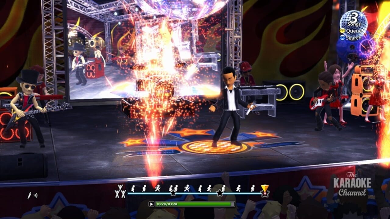 Karaoke Revolution — screenshot (WOR)