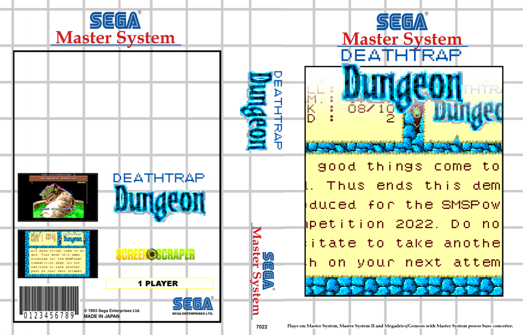 Deathtrap Dungeon — box-texture (SS)