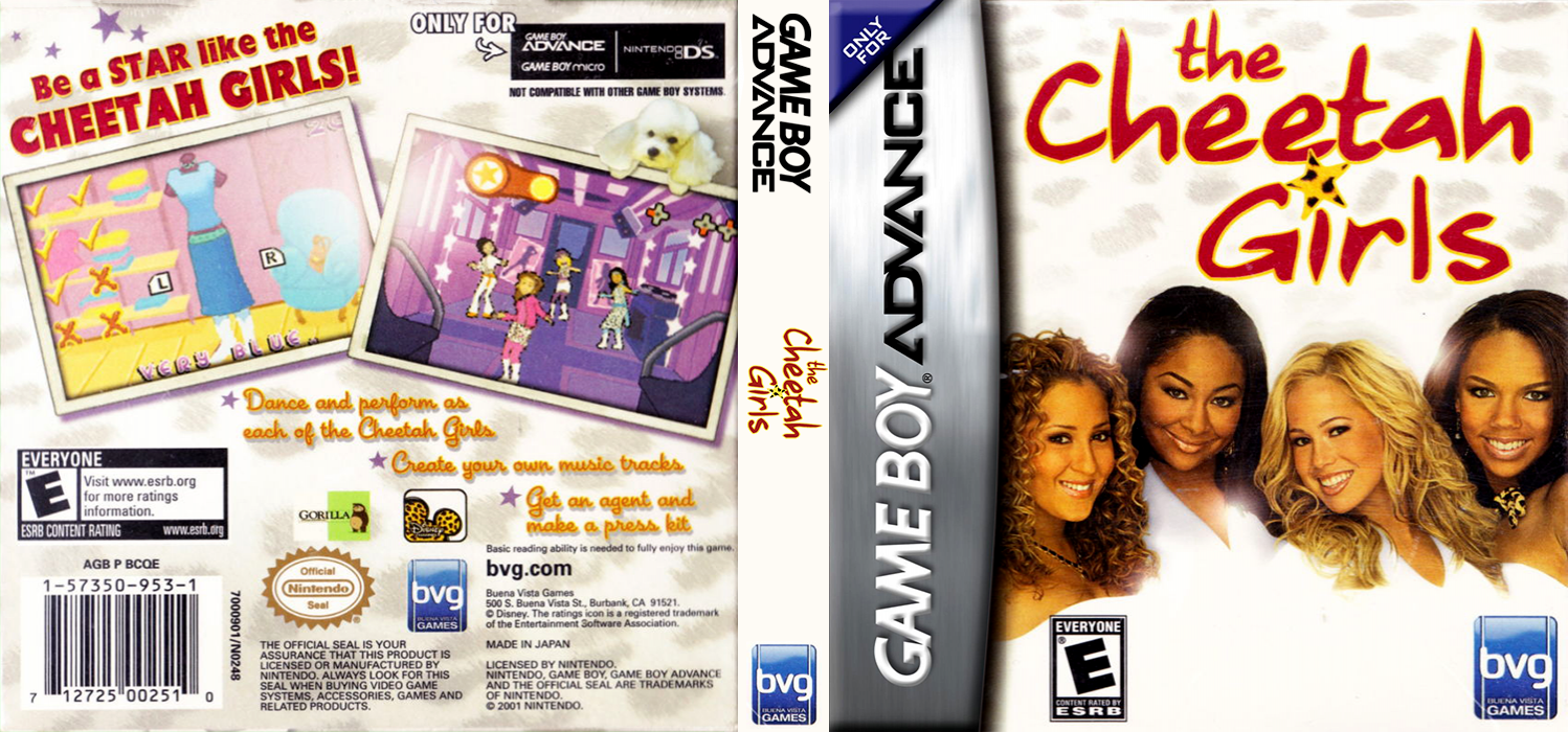Cheetah Girls, The — box-texture (US)