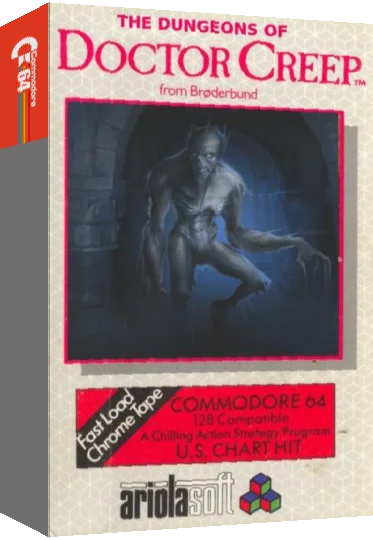 Dungeons of Doctor Creep — box-3D (EU)