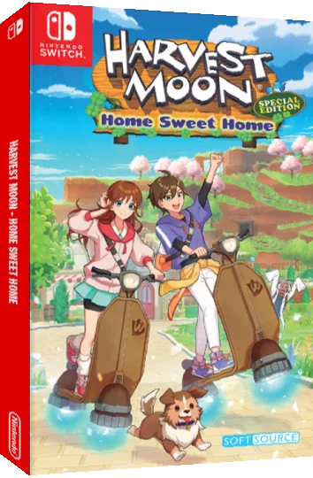 Harvest Moon - Home Sweet Home — box-3D (WOR)